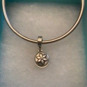 Pandora Lucerne Flower Amulet Dangle Breast Cancer Charm